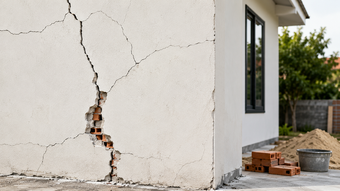 Penyebab Dinding Rumah Mudah Retak dan Cara Mencegahnya