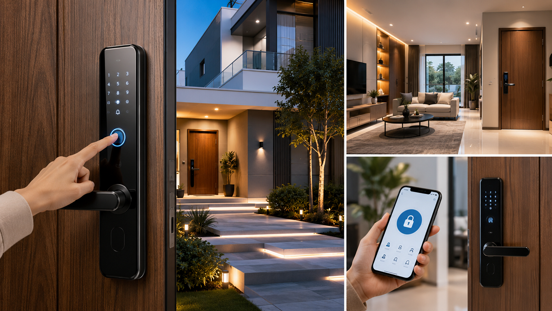 Inspirasi Rumah Modern dengan Smart Lock Minimalis, Aman dan Tampil Lebih Elegan
