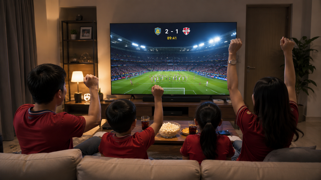 Mau Nonton Piala Dunia 2026 di Rumah? Ini Rekomendasi Ukuran TV Sesuai Jumlah Orang dan Luas Ruangan